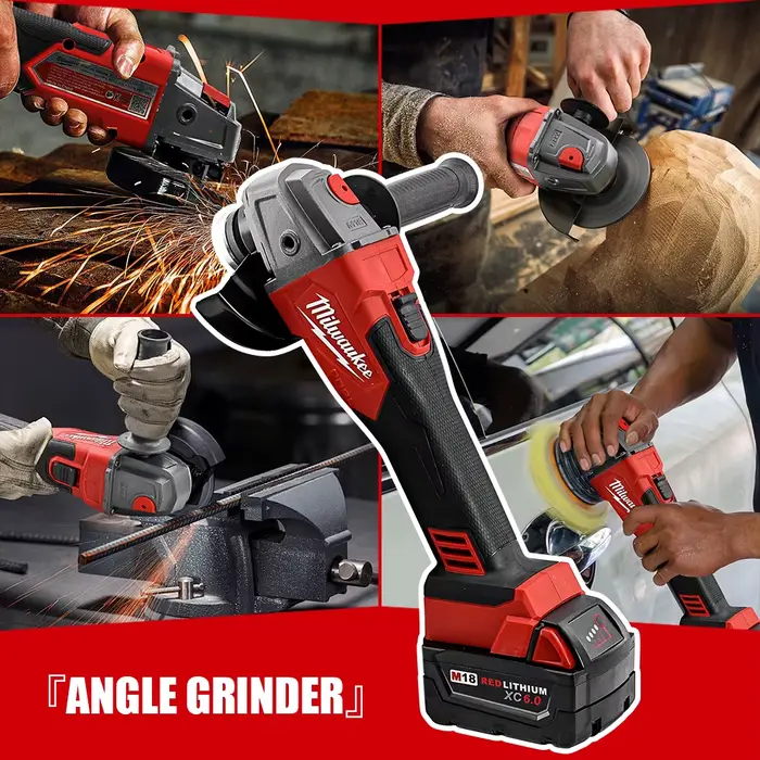 Meuleuse d'angle sans fil Milwaukee M18 125 mm