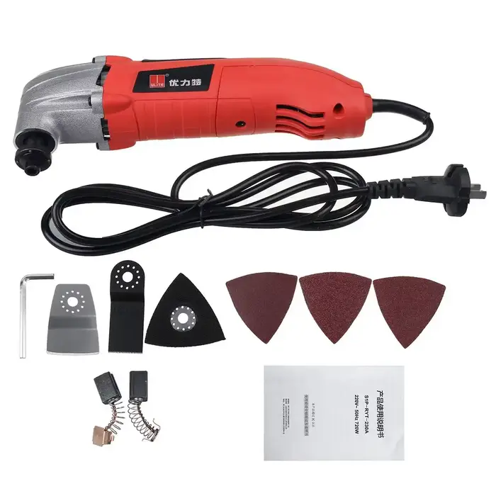 Outil multifonction multi-outils, rénovateur oscillant à vitesse variable, tondeuse électrique, scie