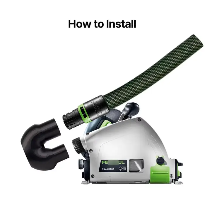 Adaptateur coudé pour scie plongeante Festool TS 60 KEB (576726)