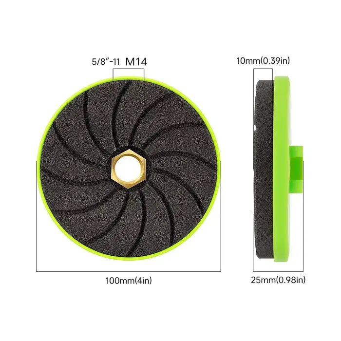 LOZLIN 3 disques diamantés de 4 pouces pour meulage