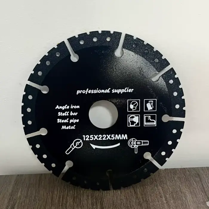 Lames diamantées pour coupe du métal de 125 mm – Disques tranchants pour l'acier