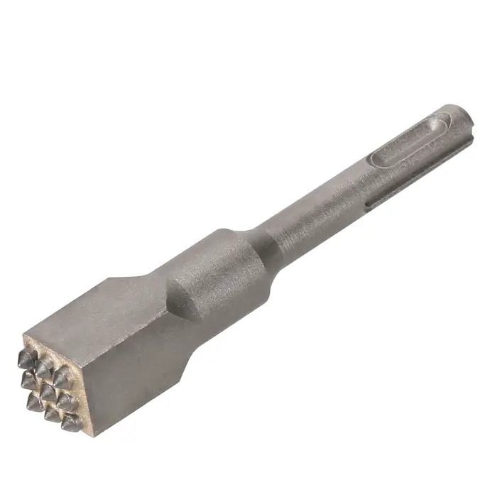 SDS Plus tige carbure pointe 9 dents Micro ciseau douille marteau forets pour ciment béton pierre marbre granit