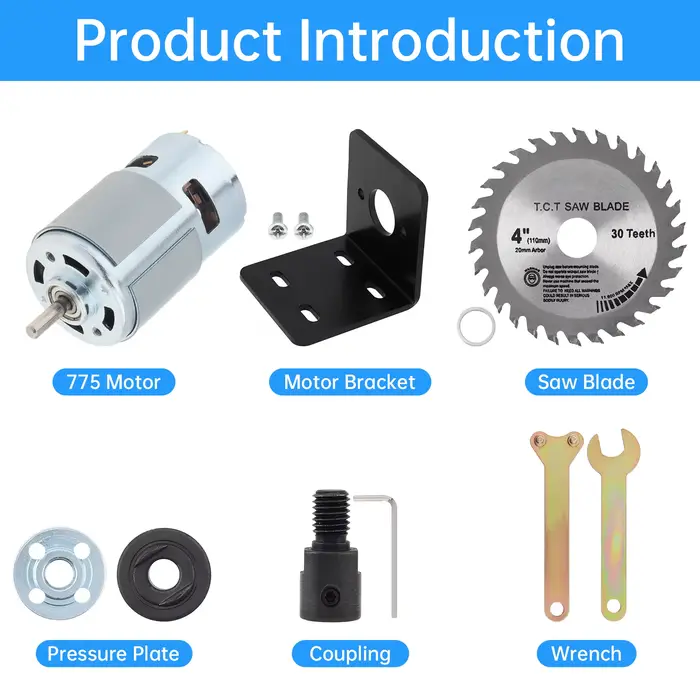 Kit moteur RS775 12/24V DC