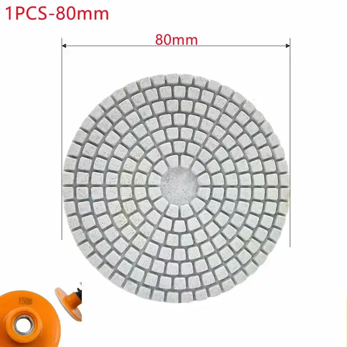 Disque de meulage pour carreaux en céramique, meuleuse d'angle, polissage à sec, marbre, porcelaine,
