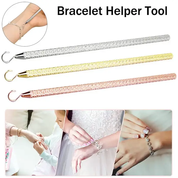 Outil d'aide à la fixation de bracelet à main
