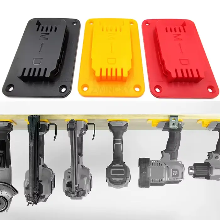 Support mural pour outils Dewalt/Milwaukee 14