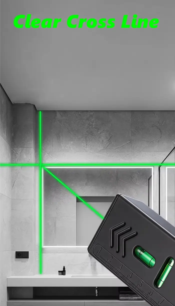 Niveau laser professionnel à faisceau vert