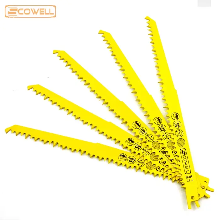 SCOWELL 9 "pouces 5TPI lames de scie sabre alternative