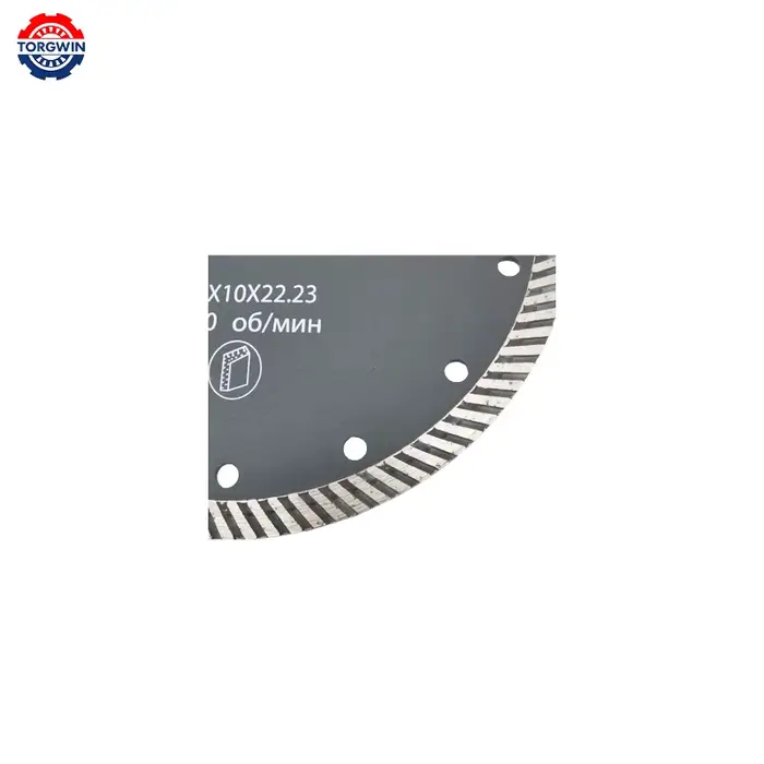 Lame de scie diamantée 125-230mm, disque de coupe à sec, disque de lame de coupe circulaire pour mar