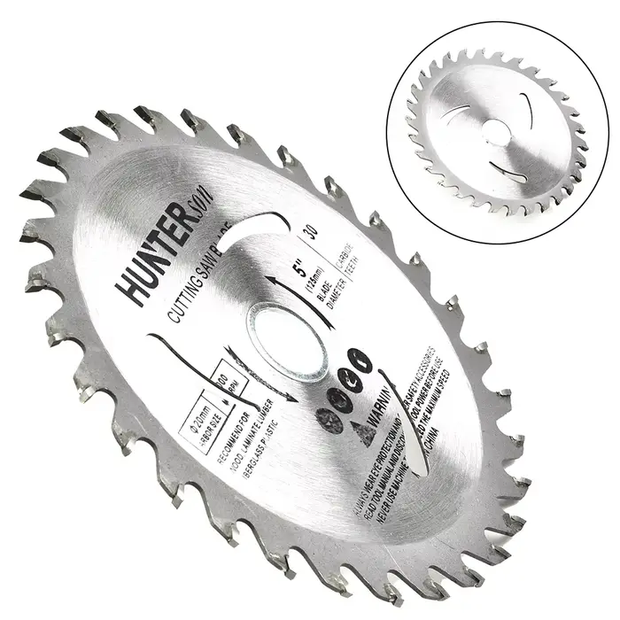 5 "125mm lame de scie circulaire disque de coupe du bois 30 dents 20mm alésage