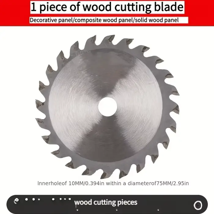 Jeu de lames de scie circulaire Procut3 pouces