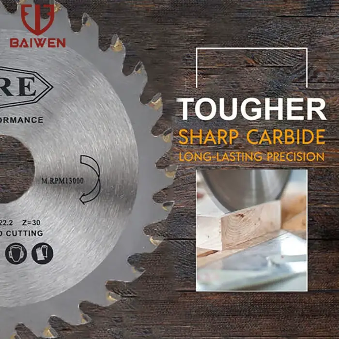 Lame de scie circulaire 110mm/115mm/125mm, disques de coupe du bois, roues de coupe en alliage, outi