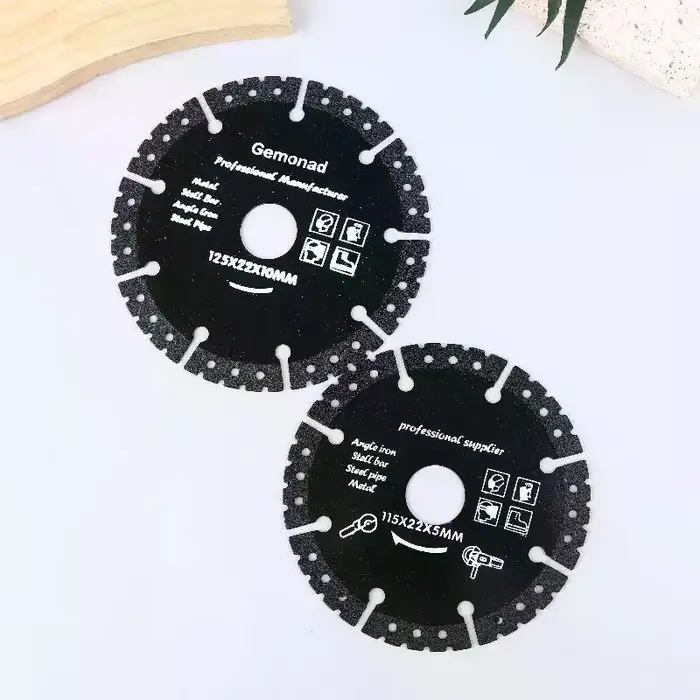 Lames de coupe en métal 115/125 mm – Disques tranchants pour acier