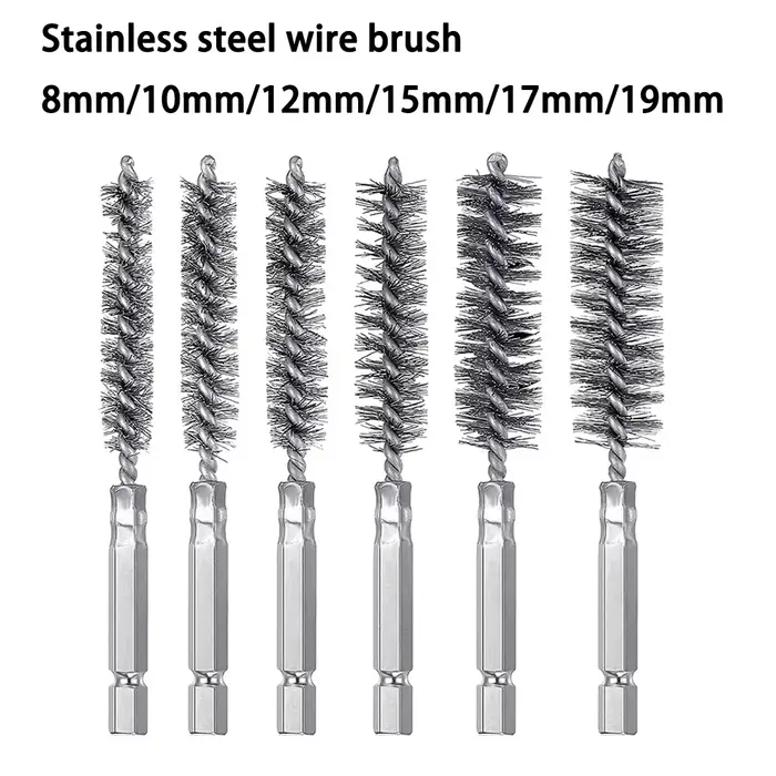 Brosse métallique de 8 à 19mm