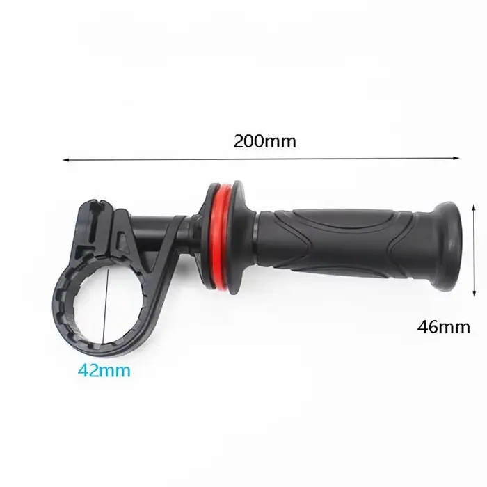 Poignée amovible pour perceuse électrique, marteau perforateur, poignée épaissie, 13mm