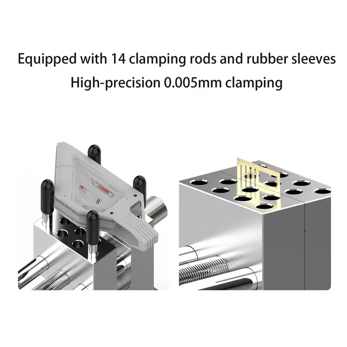 MAZHA T0010 Mini étau de table portable 2-en-1