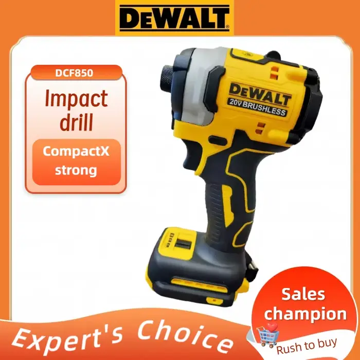 DEWALT DCF Nouveau 850 20V Perceuse-visseuse sans fil à moteur sans balais