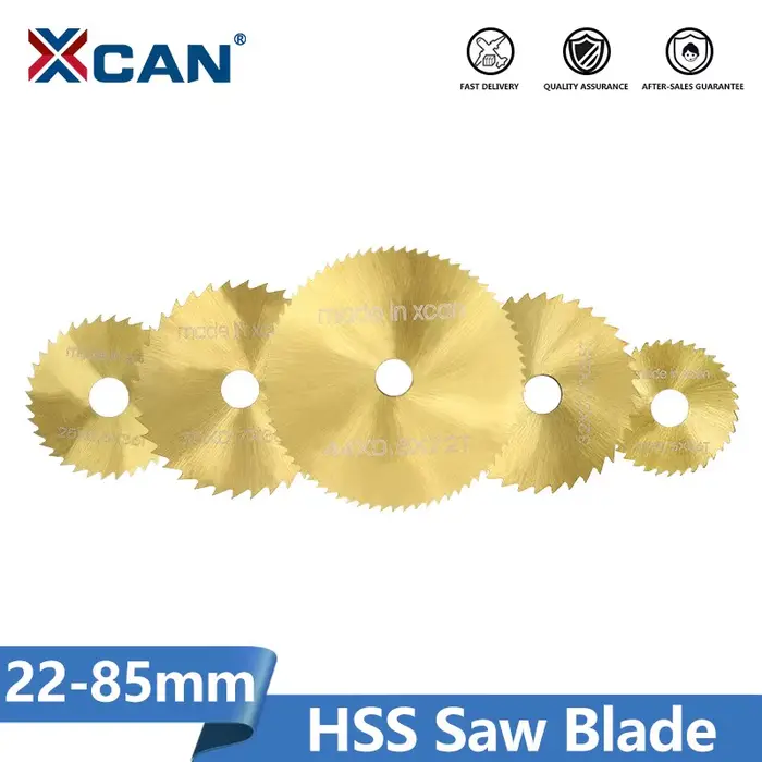 XCAN HSS lame de scie 22-85mm lame de scie circulaire 60T/72T/108T/120T Mini disque de coupe revêtu