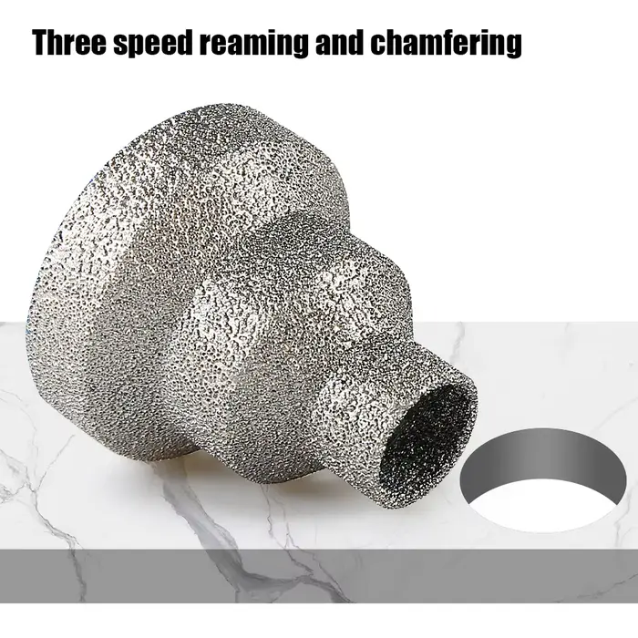 Foret diamanté brasé LOZLIN M14 5/8-11 pour carrelage en porcelaine, céramique, granit, marbre, pierre de quartz – Élargissement et alésage de trous