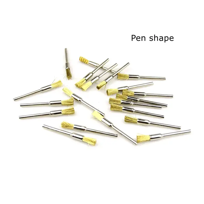 Brosses à roue en fil de cuivre
