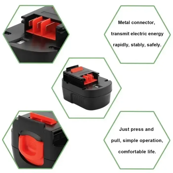 Batterie pour outil électrique Black & Decker (A14) 14
