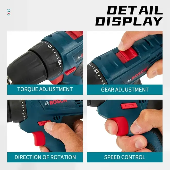 Bosch perceuse électrique professionnelle GSR120-LI 12V