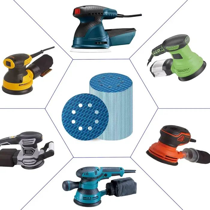 Disques abrasifs Sander de 5 pouces à 8 trous