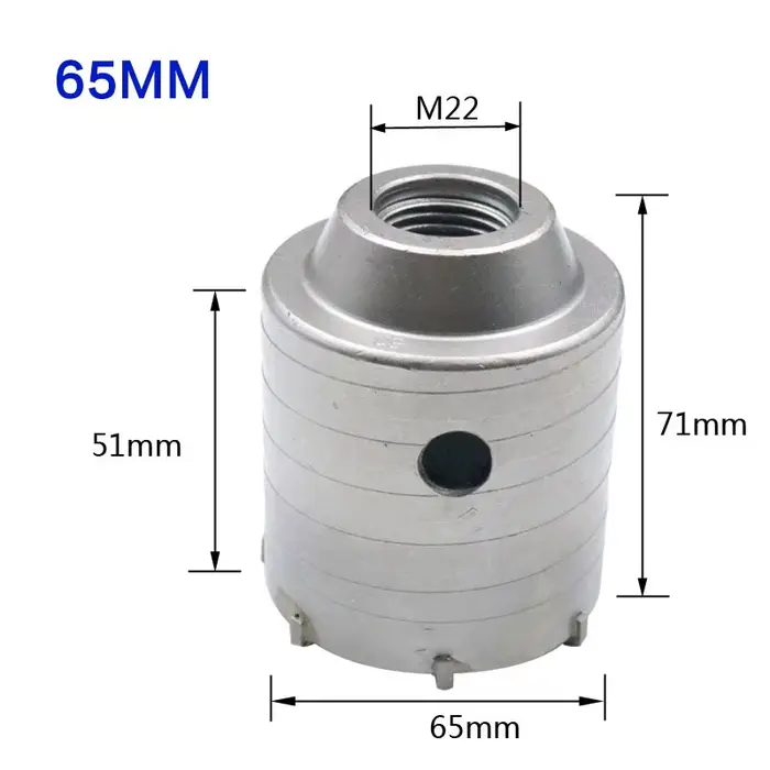 SDS scie cloche à béton 30-160mm foret à noyau creux électrique tige 110-530mm foret à noyau outil d