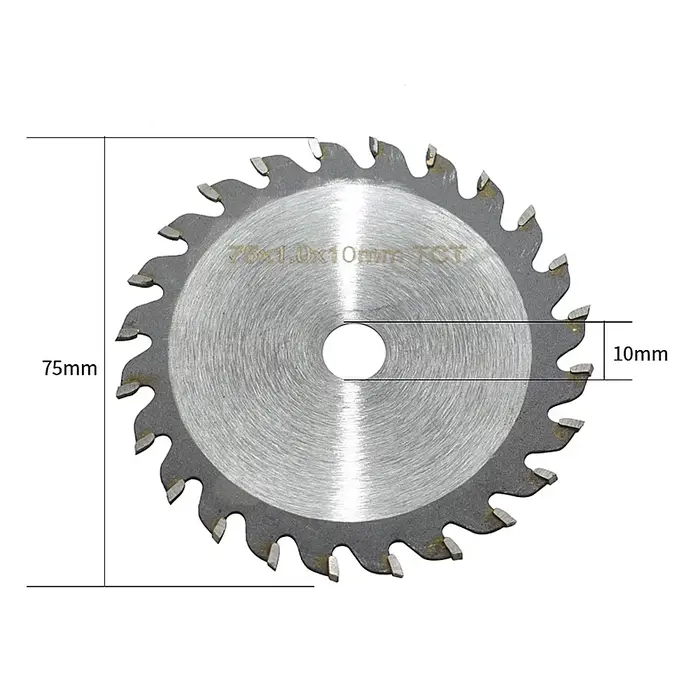 Lame de sciage circulaire en alliage, 30 dents pour meuleuse d'angle, lames de coupe en bois et plas
