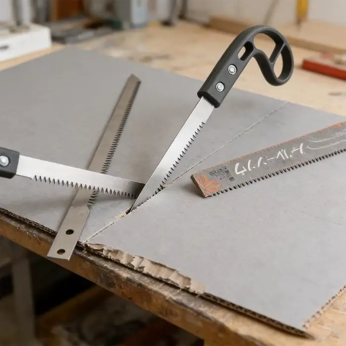 Scies à main détachables avec lame de rechange, scie de jardin pour abattre les arbres, coupe rapide, scies à queue d'hirondelle pour le travail du bois, économie de travail