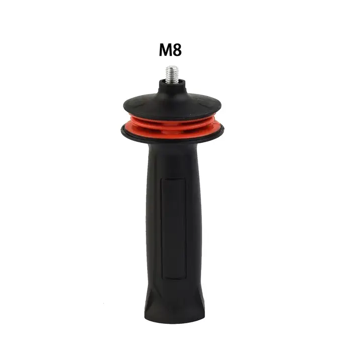 Poignée latérale anti-vibration pour meuleuse d'angle, absorption des chocs, amortissement SAP, type