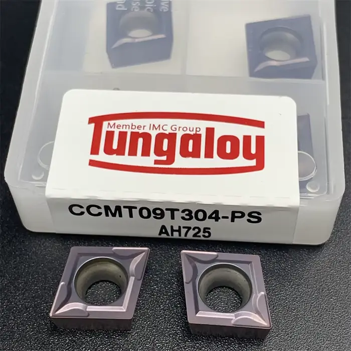 Outil interne d'insertion 10 pièces CCMT09T304-PS AH725 CNC Machine carbure Cutter outil de tournage