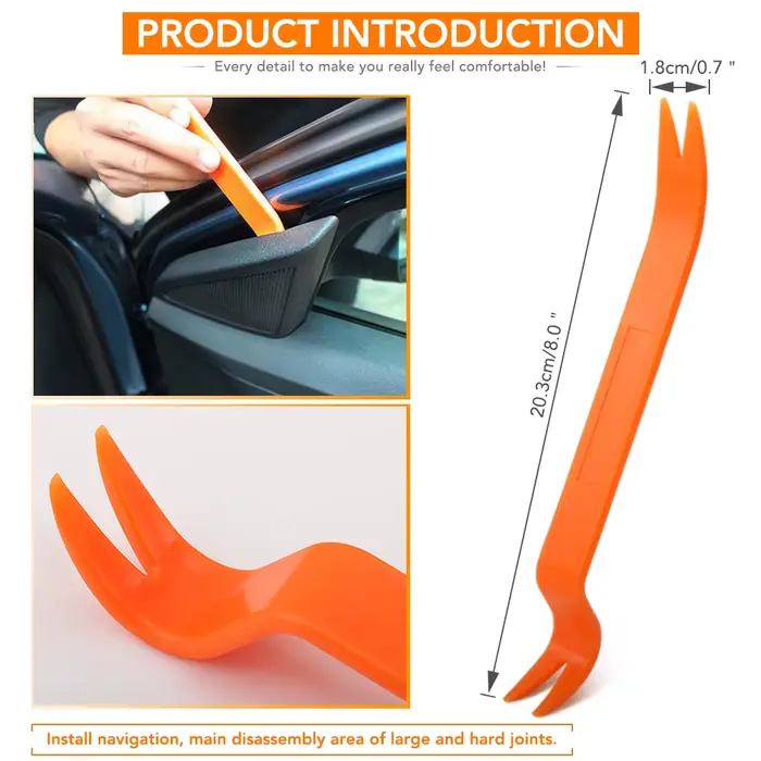 Outil de démontage d'autoradio pour style de voiture
