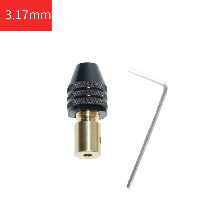 Mandrin de meuleuse électrique Durable 0.3-3.4mm, petit mandrin de perceuse électrique universel, outil de mandrin, pince de foret multifonction