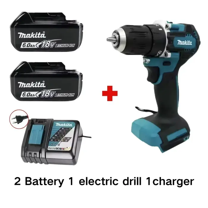 Makita 100% Original DDF487 Perceuse-visseuse sans fil 18V