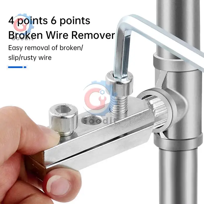 Extracteur universel de vis cassé