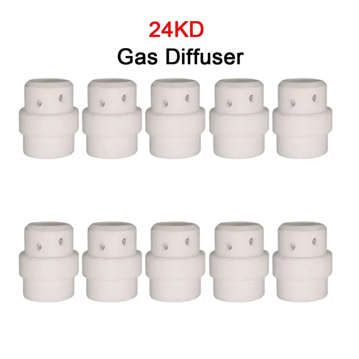 10/20pcs Consommables MIG Torche Tête Swir D'anneau de Gaz Pour Binzel MIG MAG 24KD/36KD Torche Util