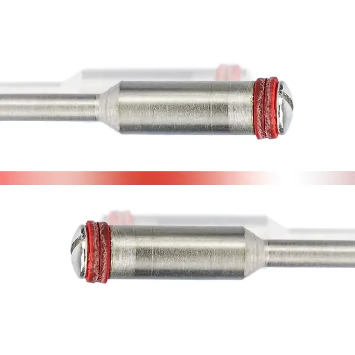 Mandrin à vis en acier avec poignée de 20 pièces/ensemble 2.35/3.0mm, support de coupe pour accessoi