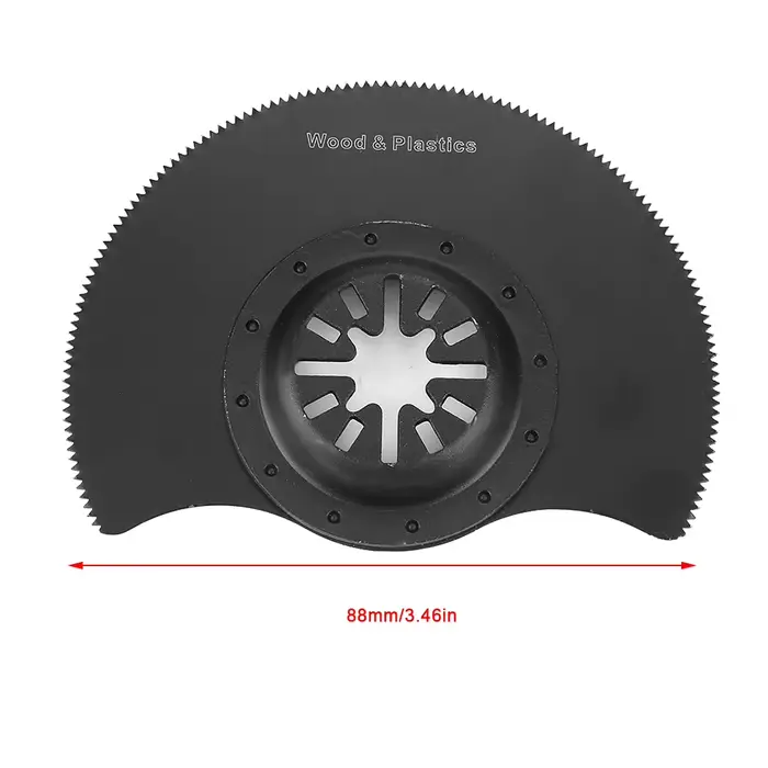 5 pièces lames de scie circulaire oscillant multi-outils ensemble d'accessoires pour réparer la coupe