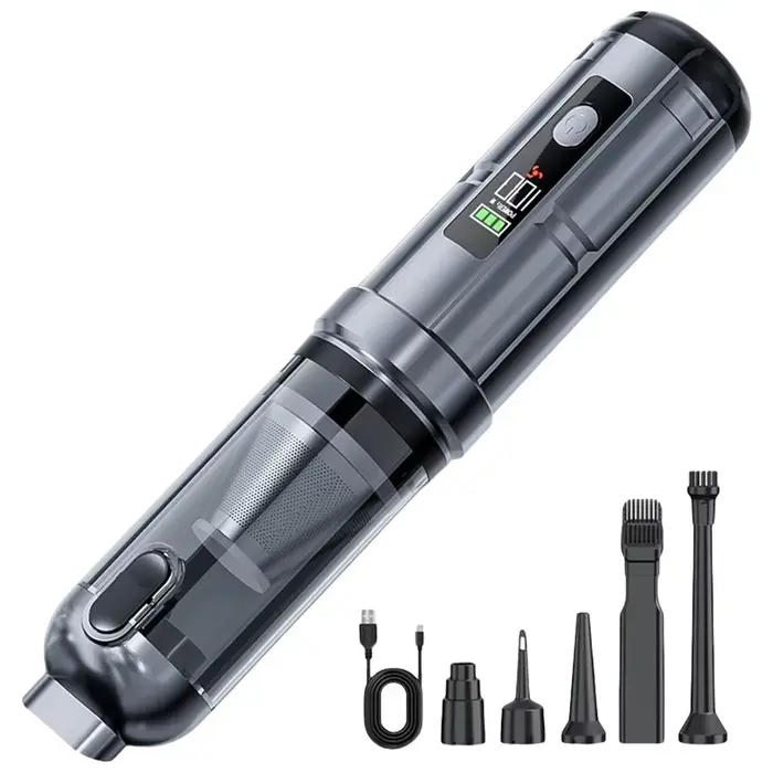 Aspirateur à main sans fil multifonction pour voiture, moteur sans balais, souffleur d'air portable 