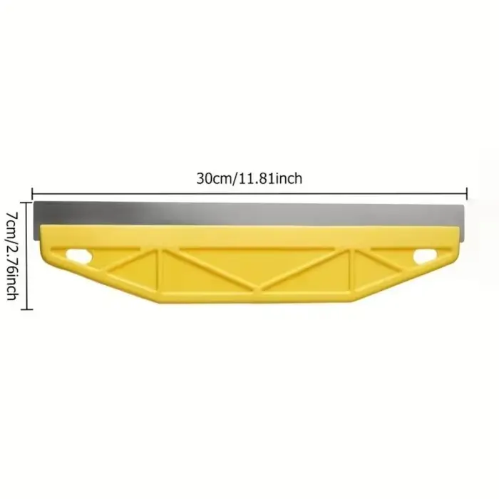 Bordure de peinture robuste jaune avec poignée ergonomique – Outil