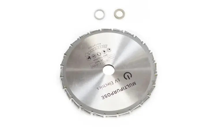 Lame de scie circulaire en carbure 24T, 210 × 25.4mm, multifonction, 1 pièce pour l'acier, le fer, l