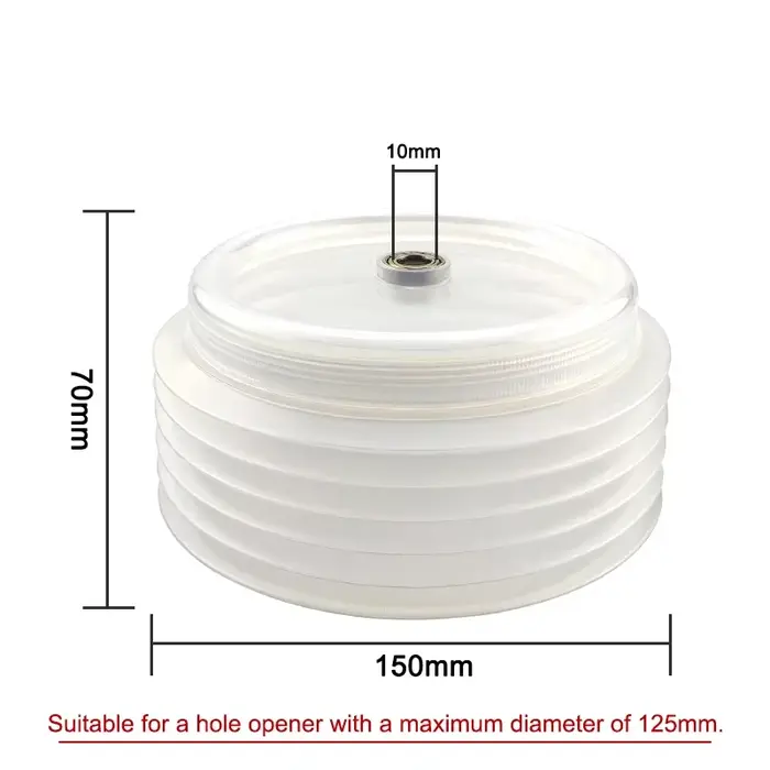 Cache-poussière pour scie cloche, accessoire pour perceuse à percussion électrique, collecteur de po