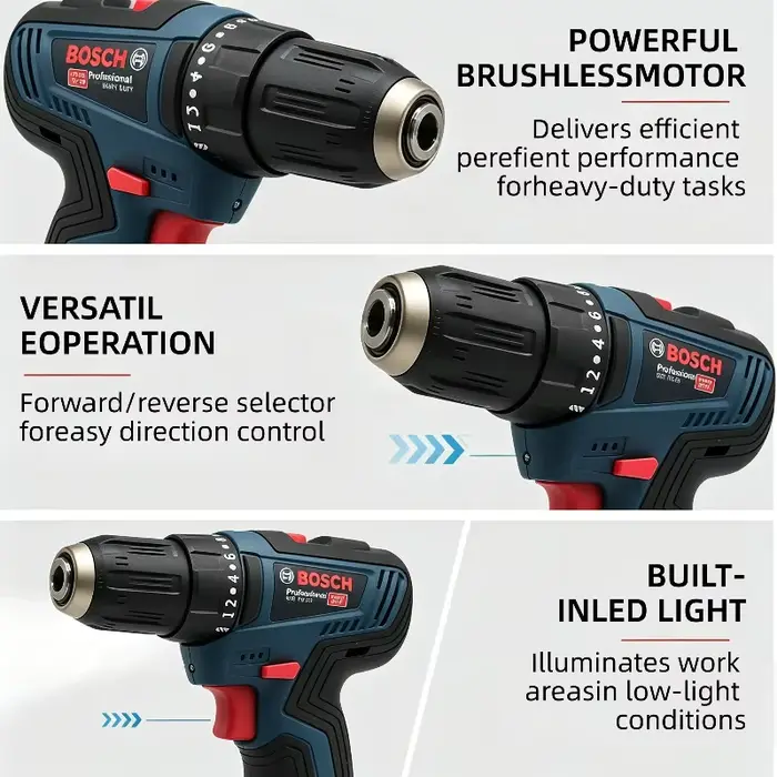 Perceuse à percussion sans fil Bosch GSB 12V-30 12V Max