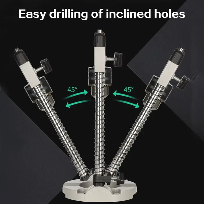Support de perceuse de précision avec angle réglable