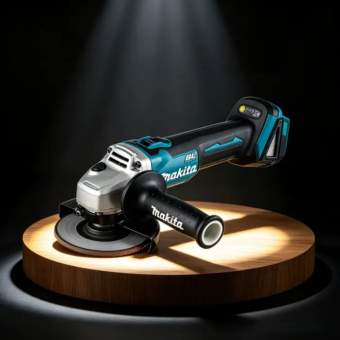 Meuleuse d'angle sans fil Makita DGA404 18V sans balais : Ponceuse à métaux multi-usages (sans batterie)