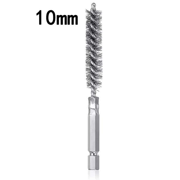 Brosse en acier inoxydable pour perceuse électrique