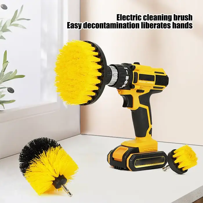 Kit de brosses de nettoyage électriques pour perceuse