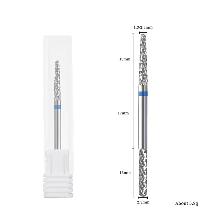 Foret à cuticules à Double tête 3/32 "