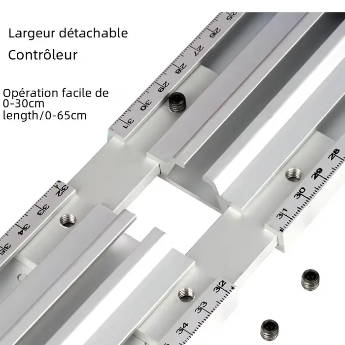 Rail de guidage de scie multifonctionnel